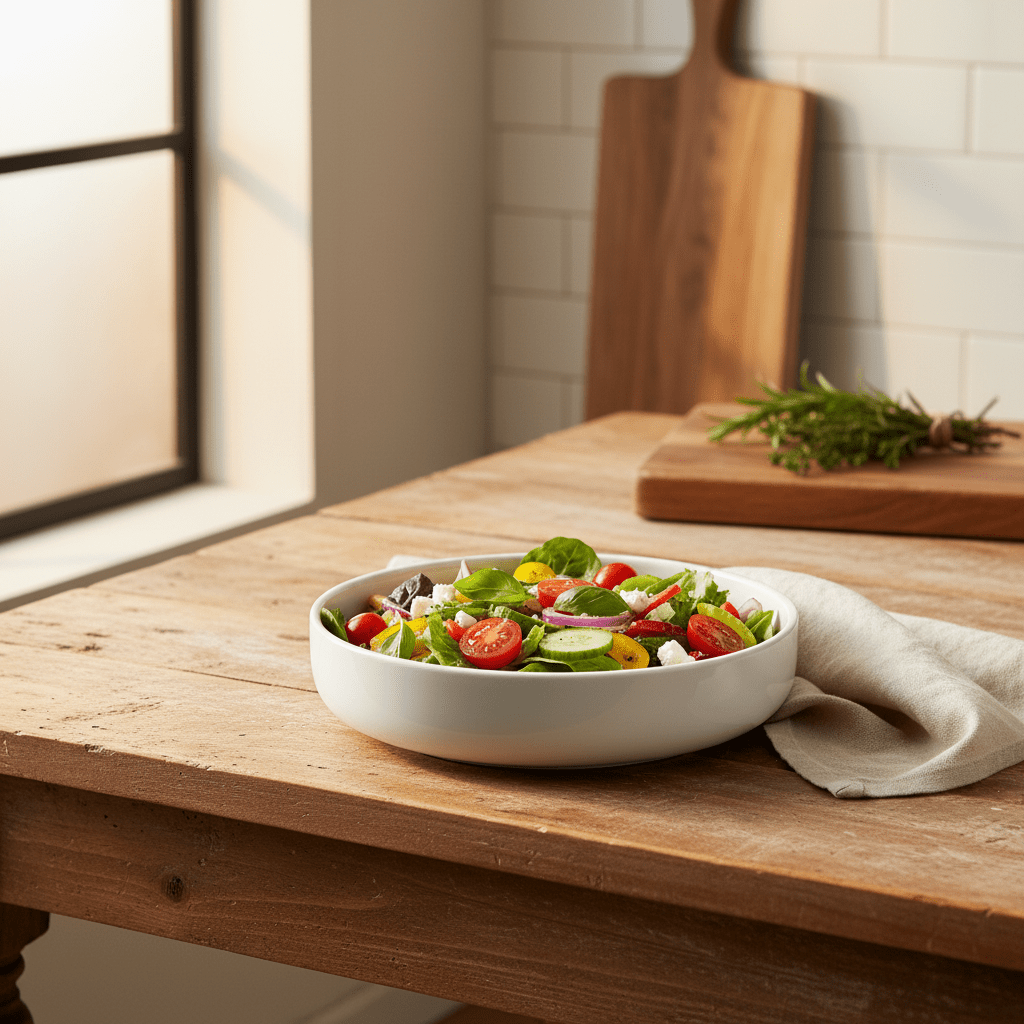 Luhpar White Round Ceramic Bowl for Everyday Kitchen Use 8 inch - Al Kabayel Discount CentreLuhpar White Round Ceramic Bowl for Everyday Kitchen Use 8 inchBowlsLUHPARAl Kabayel Discount Centre