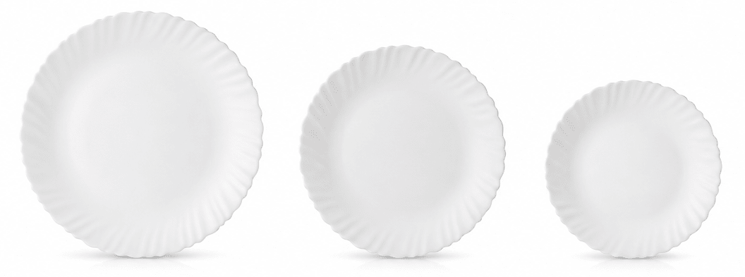 Luminarc Feston 46-Piece Opal Glass Dinner Set – White - Al Kabayel Discount CentreLuminarc Feston 46-Piece Opal Glass Dinner Set – WhiteDinnerware SetsLUMINARCAl Kabayel Discount Centre