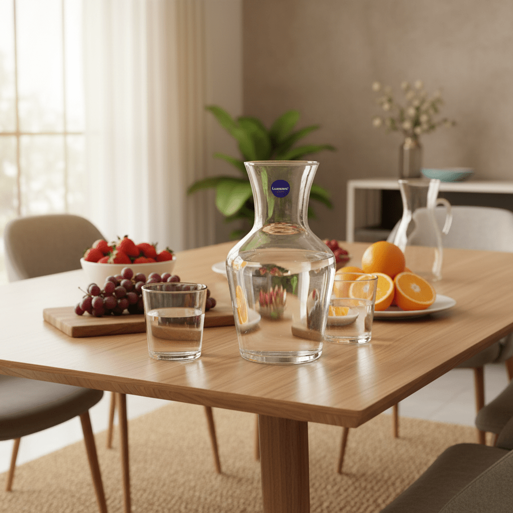 Luminarc Glass Carafe — 1 Litre - Al Kabayel Discount CentreLuminarc Glass Carafe — 1 LitreJugsLUMINARCAl Kabayel Discount Centre