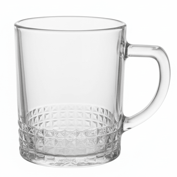 Luminex Elegant Transparent Glass Mug with Strong Handle for Everyday Drinks 230ml - Al Kabayel Discount CentreLuminex Elegant Transparent Glass Mug with Strong Handle for Everyday Drinks 230mlMugsLUMINEXAl Kabayel Discount Centre