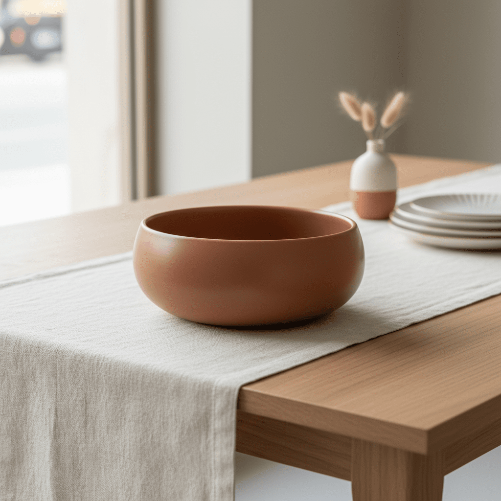 Luphar Brown Solid Matt Ceramic Serving Bowl – 16.6 cm / 1000 ml - Al Kabayel Discount CentreLuphar Brown Solid Matt Ceramic Serving Bowl – 16.6 cm / 1000 mlBowlsLUPHARAl Kabayel Discount Centre