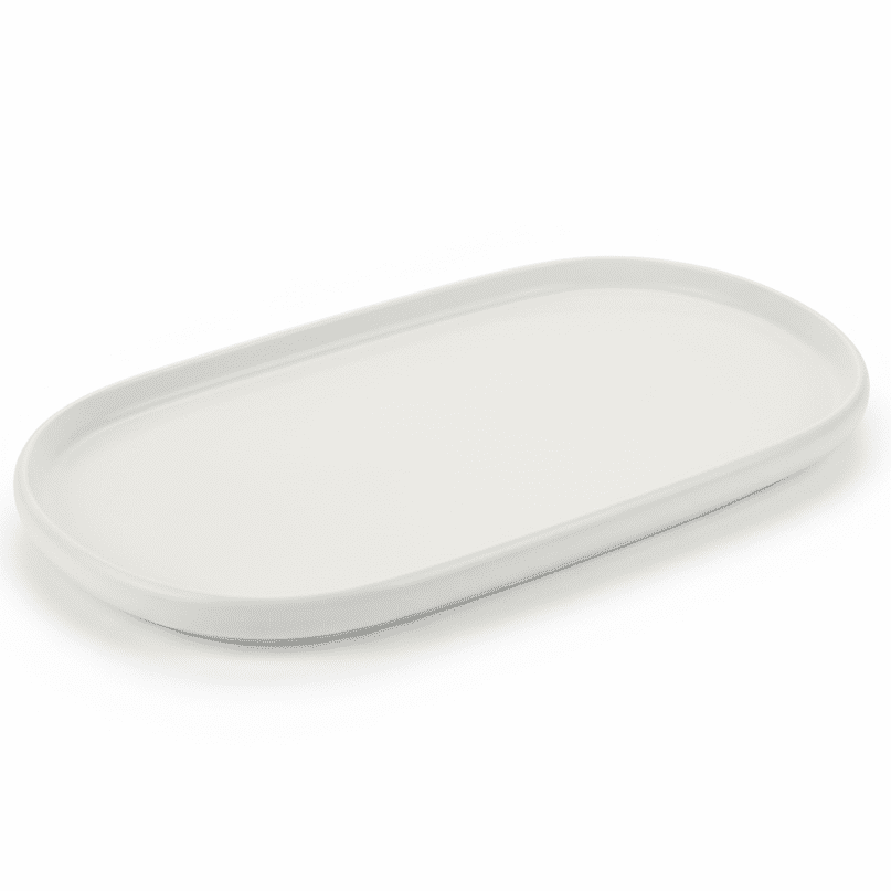 Luphar white Solid Matt Ceramic Oval Serving Plate – 36.4 × 19.4 cm - Al Kabayel Discount CentreLuphar white Solid Matt Ceramic Oval Serving Plate – 36.4 × 19.4 cmPlatesLUPHARAl Kabayel Discount Centre