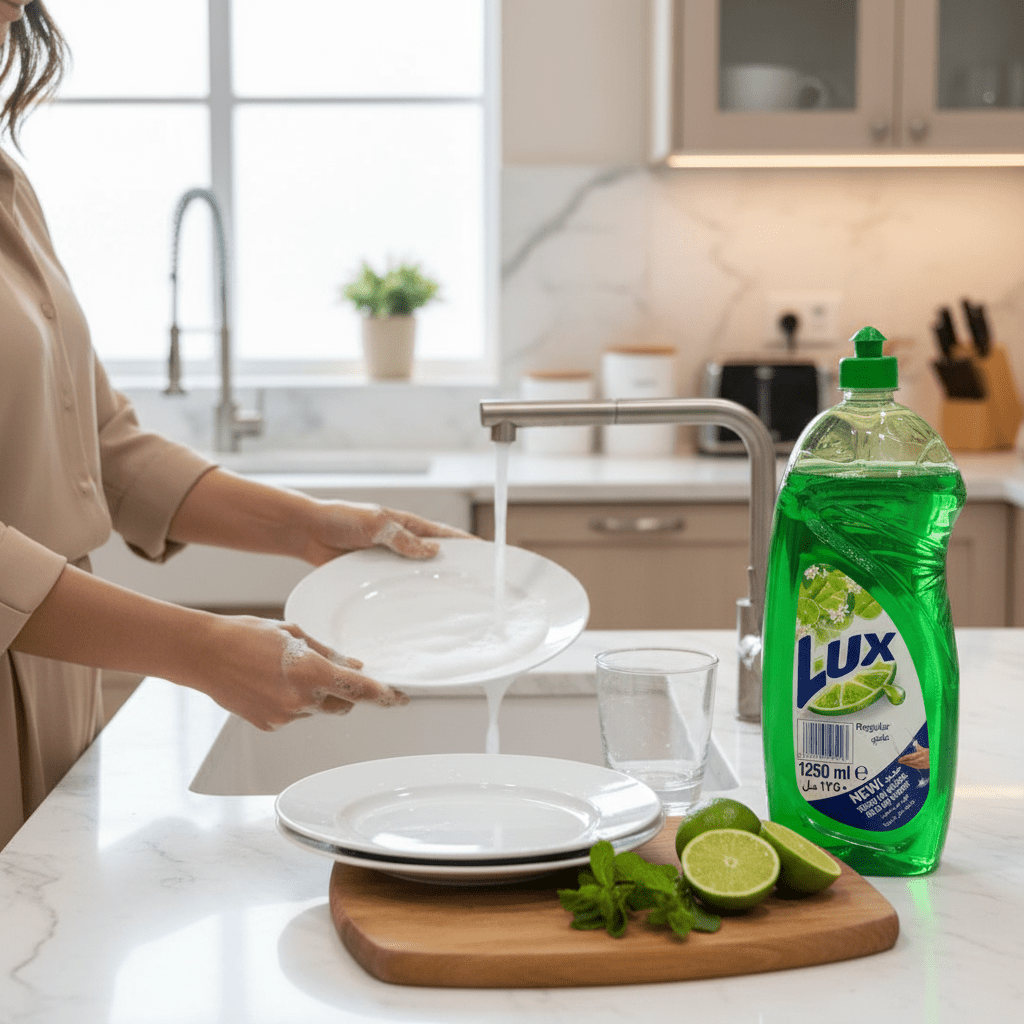 Lux Dish Soap, Tough on Grease, Gentle on Hands, Regular, 1250ml - Al Kabayel Discount CentreLux Dish Soap, Tough on Grease, Gentle on Hands, Regular, 1250mlHousehold CleaningLUXAl Kabayel Discount Centre