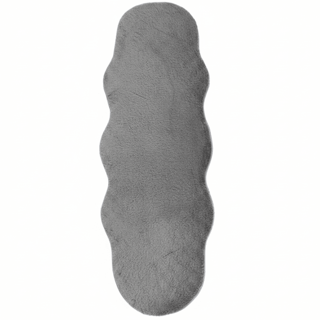 Luxe Plush Shaggy Floor Mat | Ultra-Soft Faux Fur Runner Rug | Wavy Organic Shape | 60×180 cm | - Al Kabayel Discount CentreLuxe Plush Shaggy Floor Mat | Ultra-Soft Faux Fur Runner Rug | Wavy Organic Shape | 60×180 cm |DoormatsAKDCAl Kabayel Discount Centre