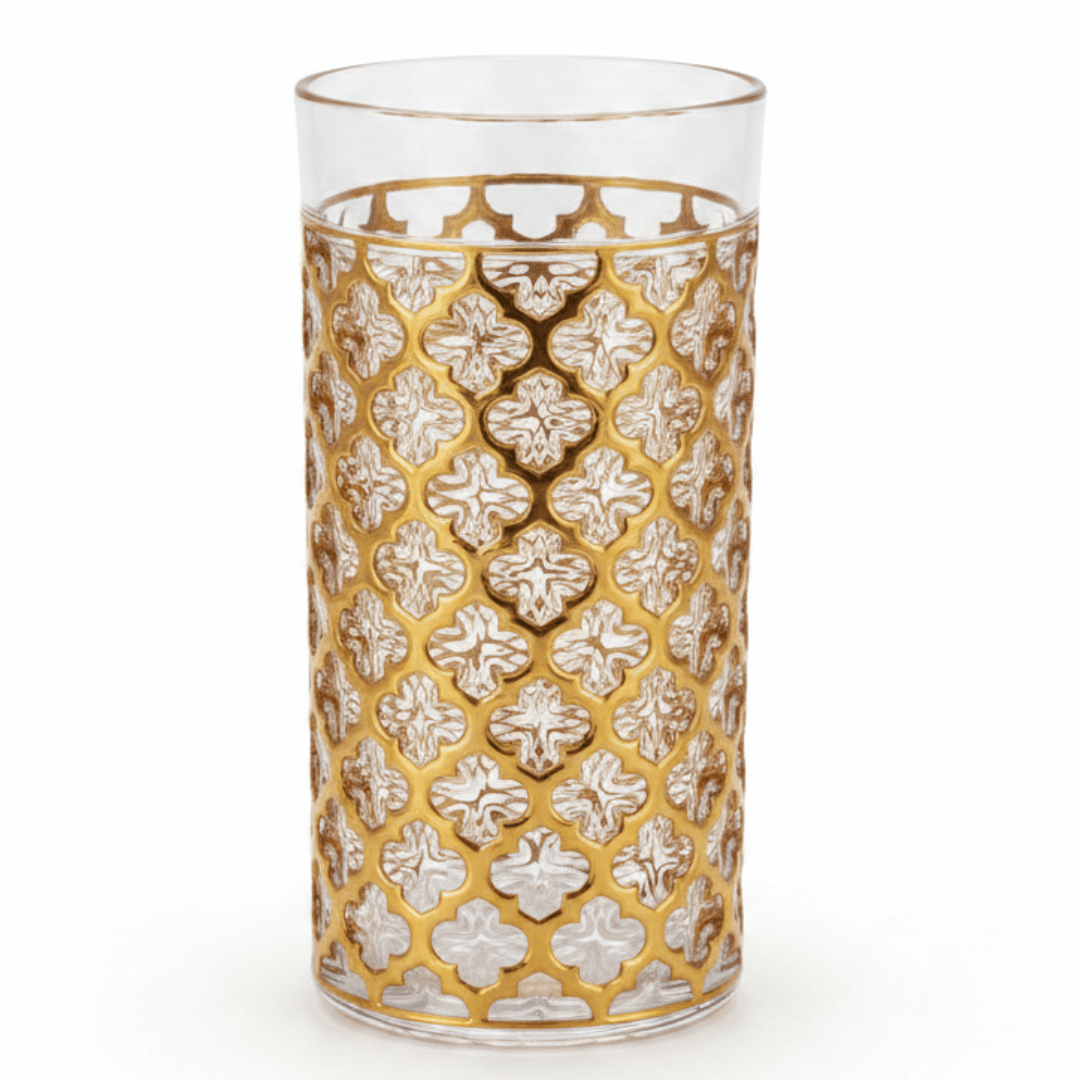 LuxeGold Premium Acrylic Drinking Tumbler with Elegant Golden Decorative Design – 13 cm - Al Kabayel Discount CentreLuxeGold Premium Acrylic Drinking Tumbler with Elegant Golden Decorative Design – 13 cmTumblersAKDCAl Kabayel Discount Centre