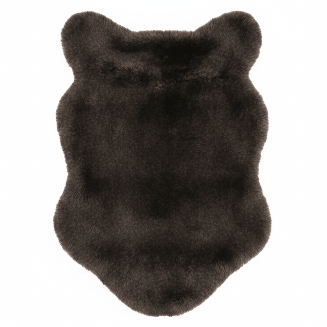 Luxurious Faux Fur Area Mat | 60×90 cm | Soft Fluffy Non-Slip Floor Mat for Bedroom, Living Room & Cozy Spaces | Dark Brown Taupe - Al Kabayel Discount CentreLuxurious Faux Fur Area Mat | 60×90 cm | Soft Fluffy Non-Slip Floor Mat for Bedroom, Living Room & Cozy Spaces | Dark Brown TaupeDoormatsAKDCAl Kabayel Discount Centre