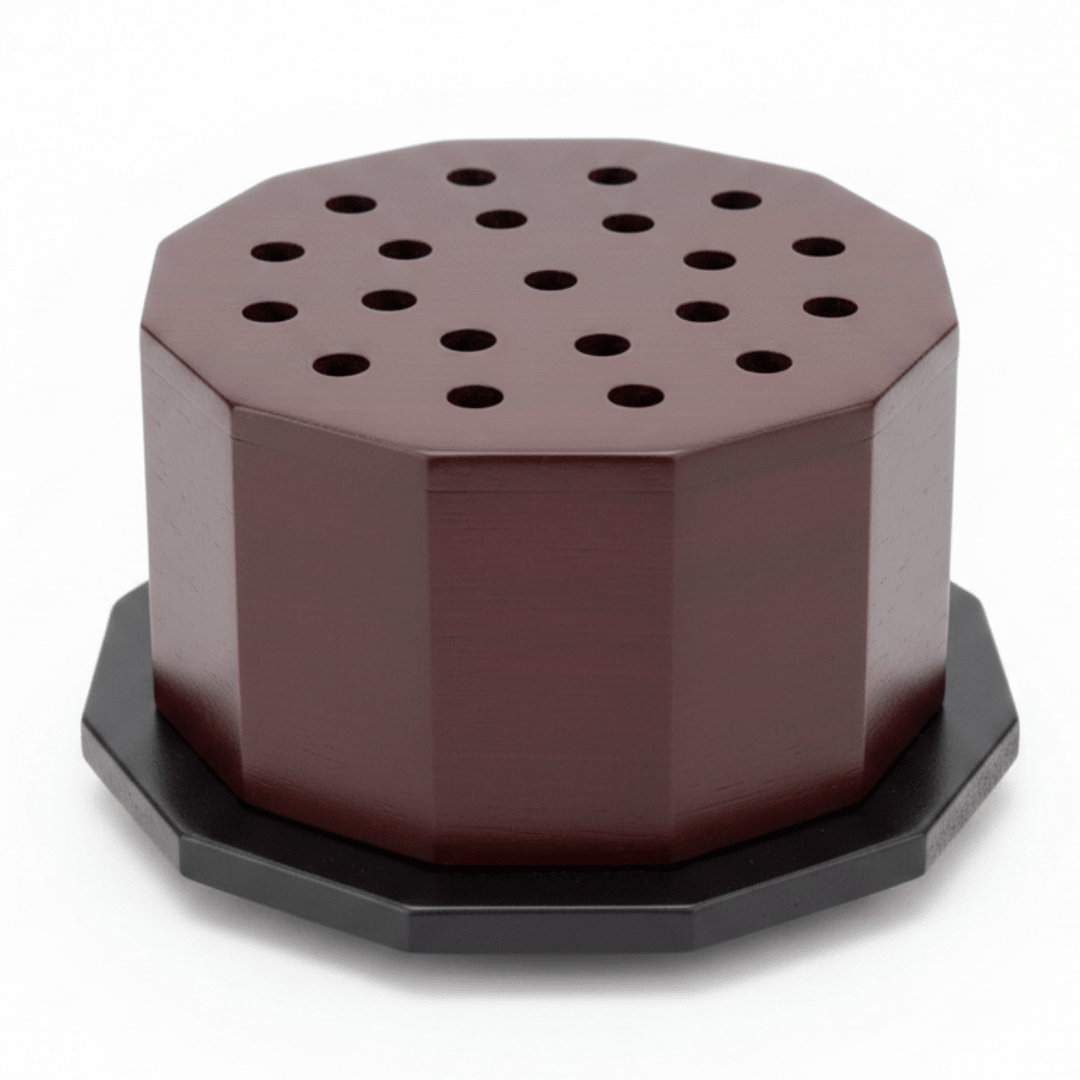Luxury Brown Wooden Octagonal Incense Burner | Bakhoor & Oud Holder | 6×10 cm - Al Kabayel Discount CentreLuxury Brown Wooden Octagonal Incense Burner | Bakhoor & Oud Holder | 6×10 cmIncense BurnerAKDCAl Kabayel Discount Centre
