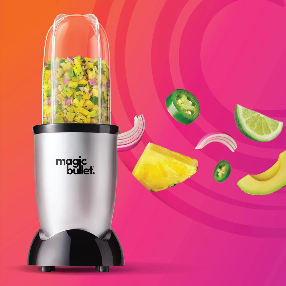 Magic Bullet Multi - Function High - Speed Blender ,Black/Silver,4 Piece Set, MB4 - 0612 - Al Kabayel Discount CentreMagic Bullet Multi - Function High - Speed Blender ,Black/Silver,4 Piece Set, MB4 - 0612Food & Drink AppliancesMAGIC BULLETAl Kabayel Discount Centre