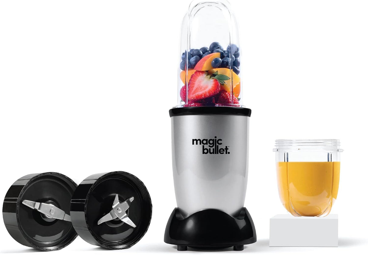 Magic Bullet Multi - Function High - Speed Blender ,Black/Silver,4 Piece Set, MB4 - 0612 - Al Kabayel Discount CentreMagic Bullet Multi - Function High - Speed Blender ,Black/Silver,4 Piece Set, MB4 - 0612Food & Drink AppliancesMAGIC BULLETAl Kabayel Discount Centre