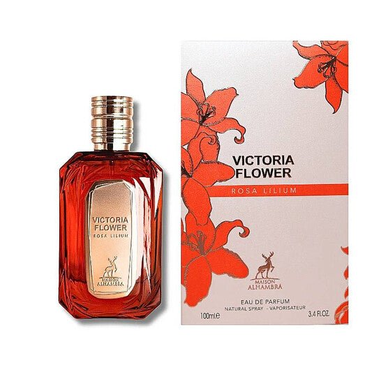 Maison Alhambra Victoria Flower Rosa Lilium EDP - 100ml - Al Kabayel Discount CentreMaison Alhambra Victoria Flower Rosa Lilium EDP - 100mlPerfumesMAISON ALHAMBRAAl Kabayel Discount Centre