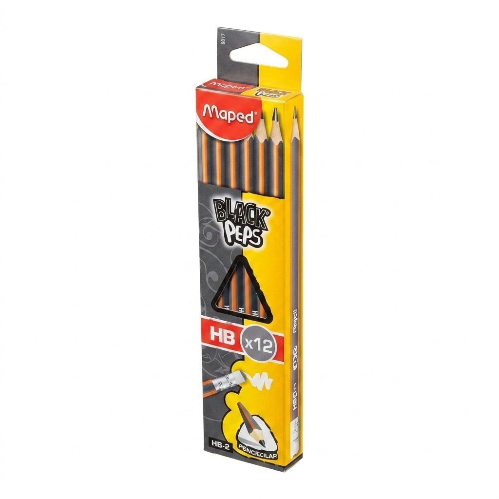 Maped Black Peps HB Pencils, Technic Erasers & Sharpeners Bundle Set Assorted Colors - Al Kabayel Discount CentreMaped Black Peps HB Pencils, Technic Erasers & Sharpeners Bundle Set Assorted ColorsStationeryMAPEDAl Kabayel Discount Centre