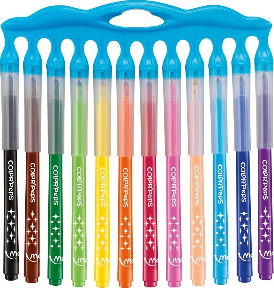 Maped Color'Peps Long Life Innovation Colouring Pens With Holder (Pack Fo 12) - Al Kabayel Discount CentreMaped Color'Peps Long Life Innovation Colouring Pens With Holder (Pack Fo 12)Color PencilsMAPEDAl Kabayel Discount Centre