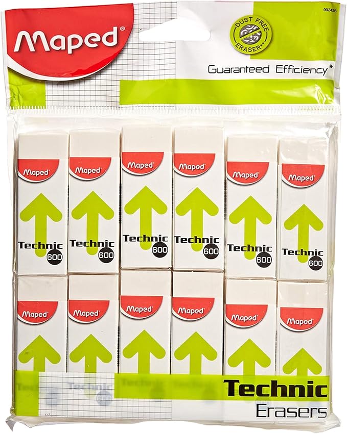 Maped Eraser 12Pcs Set - Al Kabayel Discount CentreMaped Eraser 12Pcs SetErasers & SharpenersMAPEDAl Kabayel Discount Centre