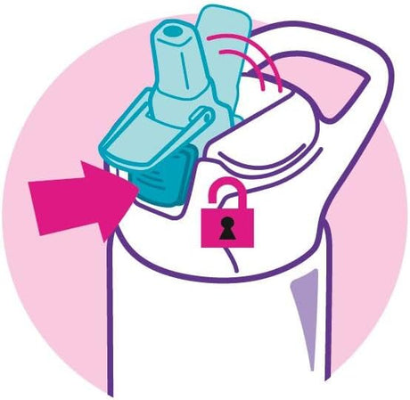 Maped Picnik Barbie Stainless Steel Drinking Bottle, Automatic Straw System, with Locking Button, Carry Handle, Official Barbie Licence - 430ML - Pink&Cyan - Al Kabayel Discount CentreMaped Picnik Barbie Stainless Steel Drinking Bottle, Automatic Straw System, with Locking Button, Carry Handle, Official Barbie Licence - 430ML - Pink&CyanWater BottleMAPEDAl Kabayel Discount Centre