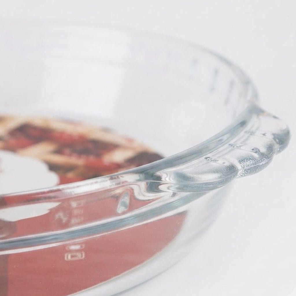Marinex Tempered Glass Pie Dish 1.6L – 25.4*4.7cm - Al Kabayel Discount CentreMarinex Tempered Glass Pie Dish 1.6L – 25.4*4.7cmRoasting PansMARINEXAl Kabayel Discount Centre