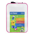MAXI 2 Sided Pink Whiteboard A4 + 5Pc Colour Markers + 1Pc Dry Wipe Eraser - Al Kabayel Discount CentreMAXI 2 Sided Pink Whiteboard A4 + 5Pc Colour Markers + 1Pc Dry Wipe EraserNotebooks & Writing PadsMAXIAl Kabayel Discount Centre
