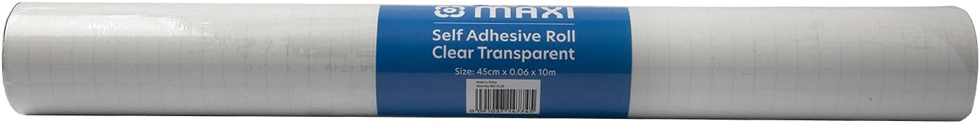 Maxi Clear Transparent Self Adhesive Roll 10MX45CM - Al Kabayel Discount CentreMaxi Clear Transparent Self Adhesive Roll 10MX45CMPacking MaterialsMAXIAl Kabayel Discount Centre