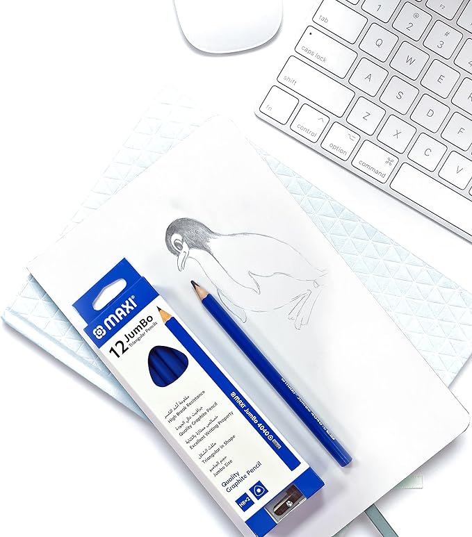 MAXI JUMBO TRI GRAPHITE PENCIL HB BOX OF 12PC - Al Kabayel Discount CentreMAXI JUMBO TRI GRAPHITE PENCIL HB BOX OF 12PCPens, Pencils & MarkersMAXIAl Kabayel Discount Centre