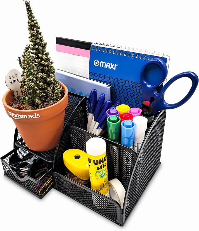 Maxi Mesh Desk Organizer Office Supplies - Al Kabayel Discount CentreMaxi Mesh Desk Organizer Office SuppliesPen Holders & Desk OrganizersMAXIAl Kabayel Discount Centre