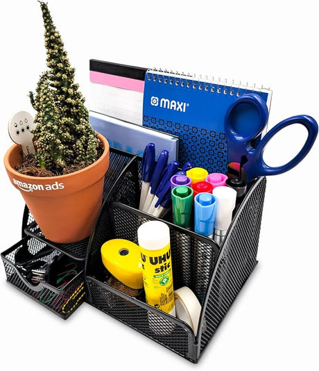 Maxi Mesh Desk Organizer Office Supplies - Al Kabayel Discount CentreMaxi Mesh Desk Organizer Office SuppliesPen Holders & Desk OrganizersMAXIAl Kabayel Discount Centre