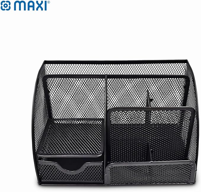 Maxi Mesh Desk Organizer Office Supplies - Al Kabayel Discount CentreMaxi Mesh Desk Organizer Office SuppliesPen Holders & Desk OrganizersMAXIAl Kabayel Discount Centre
