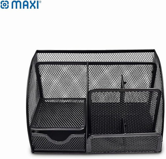 Maxi Mesh Desk Organizer Office Supplies - Al Kabayel Discount CentreMaxi Mesh Desk Organizer Office SuppliesPen Holders & Desk OrganizersMAXIAl Kabayel Discount Centre