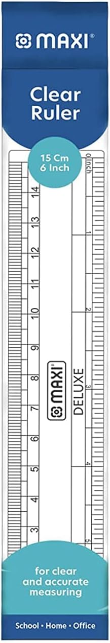 Maxi Mx - Pr15 Plastic Ruler, 15 Cm Size, Clear - Al Kabayel Discount CentreMaxi Mx - Pr15 Plastic Ruler, 15 Cm Size, ClearRulers & Math SetsMAXIAl Kabayel Discount Centre