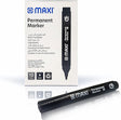 Maxi Permanent Marker With Bullet Tip 10Pc Black. Suitable To Use On Most Surfaces. Mark And Write On Any Non - Porous Surface Such As Wood, Glass, Plastic, Or Cardboard. - Al Kabayel Discount CentreMaxi Permanent Marker With Bullet Tip 10Pc Black. Suitable To Use On Most Surfaces. Mark And Write On Any Non - Porous Surface Such As Wood, Glass, Plastic, Or Cardboard.Pens, Pencils & MarkersMAXIAl Kabayel Discount Centre