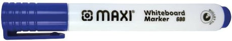 Maxi Whiteboard Marker Bullet Tip Box Of 10Pc Blue, Erasable Markers Great For Kids Adult Student, School, Home, And Office - Al Kabayel Discount CentreMaxi Whiteboard Marker Bullet Tip Box Of 10Pc Blue, Erasable Markers Great For Kids Adult Student, School, Home, And OfficePens, Pencils & MarkersMAXIAl Kabayel Discount Centre
