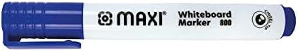 Maxi Whiteboard Marker Chisel Box Of 10Pc Blue, 800B10 - Al Kabayel Discount CentreMaxi Whiteboard Marker Chisel Box Of 10Pc Blue, 800B10Pens, Pencils & MarkersMAXIAl Kabayel Discount Centre