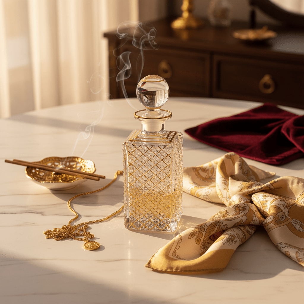 Mayflower Crystal Glass Perfume Bottle with Golden Design — 250ml - Al Kabayel Discount CentreMayflower Crystal Glass Perfume Bottle with Golden Design — 250mlPerfume BottlesMAYFLOWERAl Kabayel Discount Centre