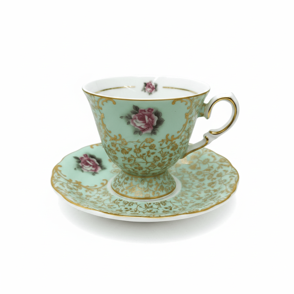 Mayflower Porcelain Cup & Saucer Set Green – 6 Pcs | 125ml - Al Kabayel Discount CentreMayflower Porcelain Cup & Saucer Set Green – 6 Pcs | 125mlTea SetsMAYFLOWERAl Kabayel Discount Centre