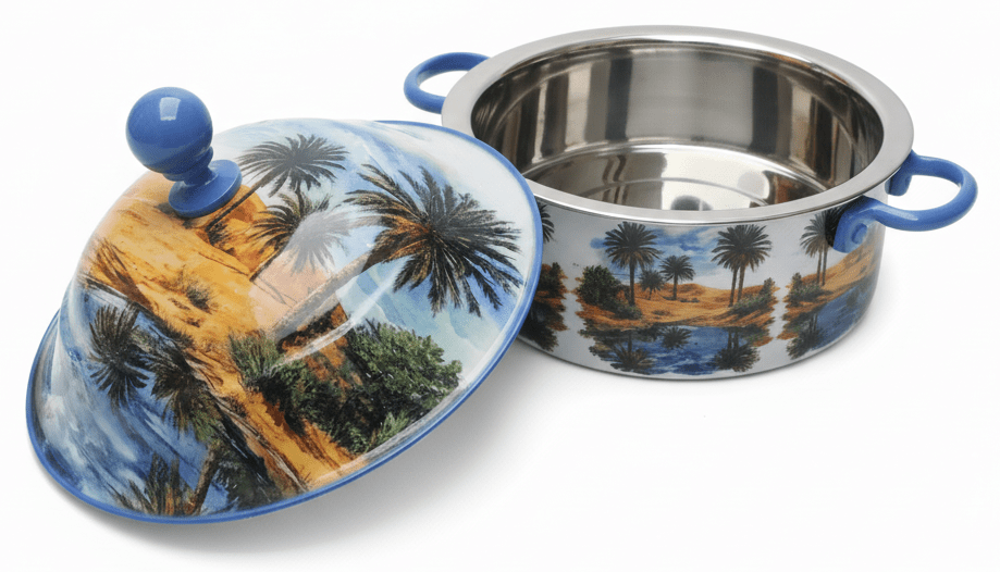 MayFlower Stainless Steel Thermal Hot Pot 2.5L – Blue Nature Design - Al Kabayel Discount CentreMayFlower Stainless Steel Thermal Hot Pot 2.5L – Blue Nature DesignCasserolesMAYFLOWERAl Kabayel Discount Centre