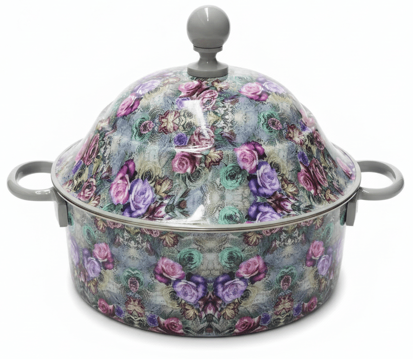 MayFlower Stainless Steel Thermal Hot Pot 2.5L – Gray Floral Design - Al Kabayel Discount CentreMayFlower Stainless Steel Thermal Hot Pot 2.5L – Gray Floral DesignCasserolesMAYFLOWERAl Kabayel Discount Centre