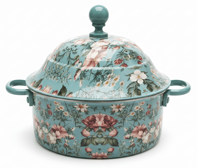 MayFlower Stainless Steel Thermal Hot Pot 2.5L – Green Leaf & Flower Design - Al Kabayel Discount CentreMayFlower Stainless Steel Thermal Hot Pot 2.5L – Green Leaf & Flower DesignCasserolesMAYFLOWERAl Kabayel Discount Centre