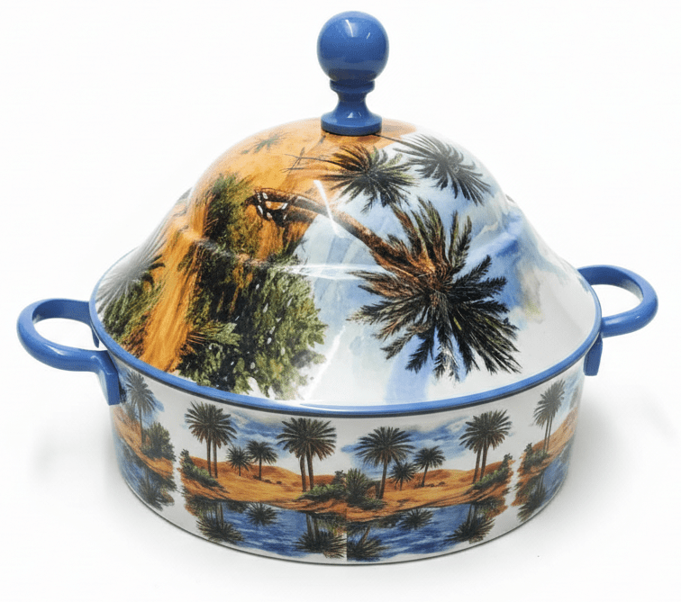 MayFlower Stainless Steel Thermal Hot Pot 5L – Blue Nature Design - Al Kabayel Discount CentreMayFlower Stainless Steel Thermal Hot Pot 5L – Blue Nature DesignCasserolesMAYFLOWERAl Kabayel Discount Centre