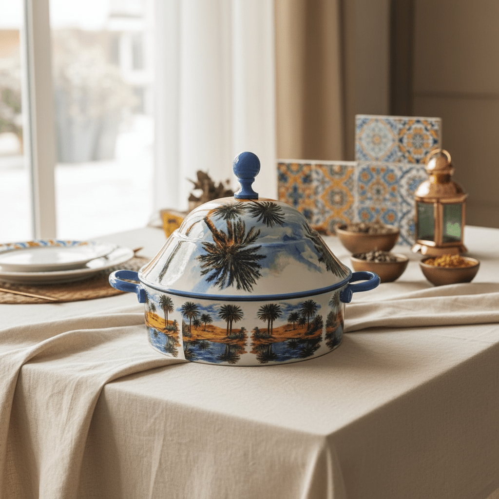 MayFlower Stainless Steel Thermal Hot Pot 5L – Blue Nature Design - Al Kabayel Discount CentreMayFlower Stainless Steel Thermal Hot Pot 5L – Blue Nature DesignCasserolesMAYFLOWERAl Kabayel Discount Centre