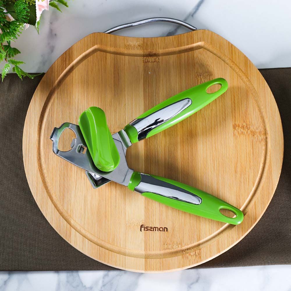 Meadows Stainless Steel With Plastic Handle Can/Bottle Opener - 23cm - Green&Steel - Al Kabayel Discount CentreMeadows Stainless Steel With Plastic Handle Can/Bottle Opener - 23cm - Green&SteelKitchen Utensils & GadgetsMEADOWSAl Kabayel Discount Centre