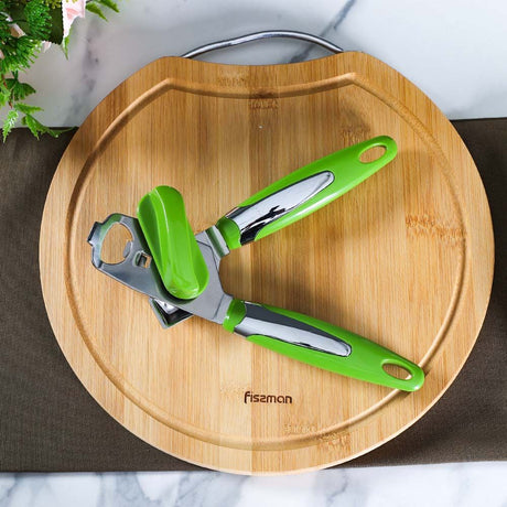 Meadows Stainless Steel With Plastic Handle Can/Bottle Opener - 23cm - Green&Steel - Al Kabayel Discount CentreMeadows Stainless Steel With Plastic Handle Can/Bottle Opener - 23cm - Green&SteelKitchen Utensils & GadgetsMEADOWSAl Kabayel Discount Centre