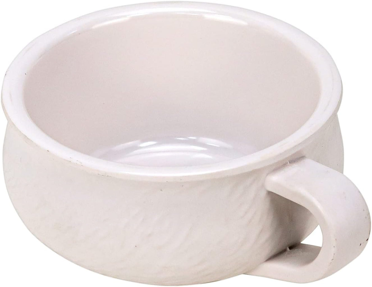 Melamine Soup Cup Bowl 180ml, Whiteware Easy Grip Ear Handle Tea Cups Cappuccino Mugs Latte Hot Choco Office Bedroom Home Tableware Dining Morning Kitchen Multipurpose Use - Al Kabayel Discount CentreMelamine Soup Cup Bowl 180ml, Whiteware Easy Grip Ear Handle Tea Cups Cappuccino Mugs Latte Hot Choco Office Bedroom Home Tableware Dining Morning Kitchen Multipurpose UseAl Kabayel Discount CenterAl Kabayel Discount Centre