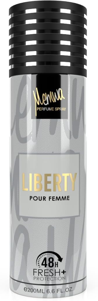 Memwa Liberty Memwa Body Spray Perfume Deodorant For Women - 200ML - Al Kabayel Discount CentreMemwa Liberty Memwa Body Spray Perfume Deodorant For Women - 200MLBody Mists & SpraysMEMWAAl Kabayel Discount Centre