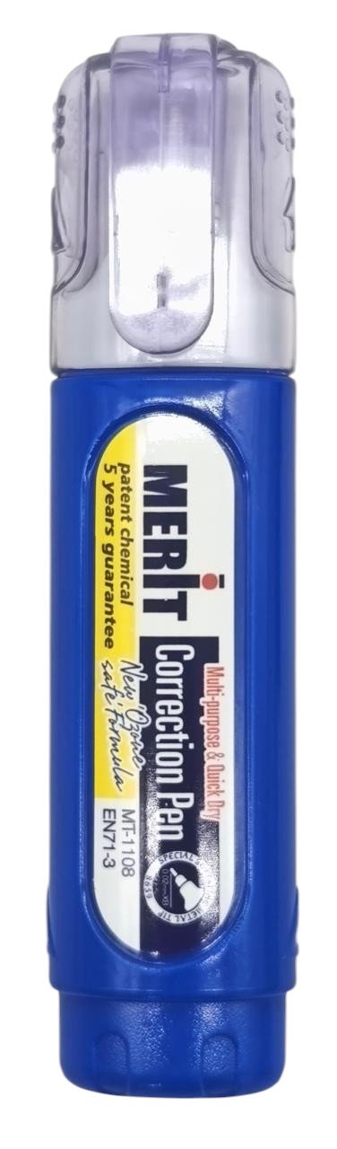 Merit Correction Pen 10ml, Multi - Purpose & Quick Dry - Al Kabayel Discount CentreMerit Correction Pen 10ml, Multi - Purpose & Quick DryCorrection Fluids & TapesMERITAl Kabayel Discount Centre