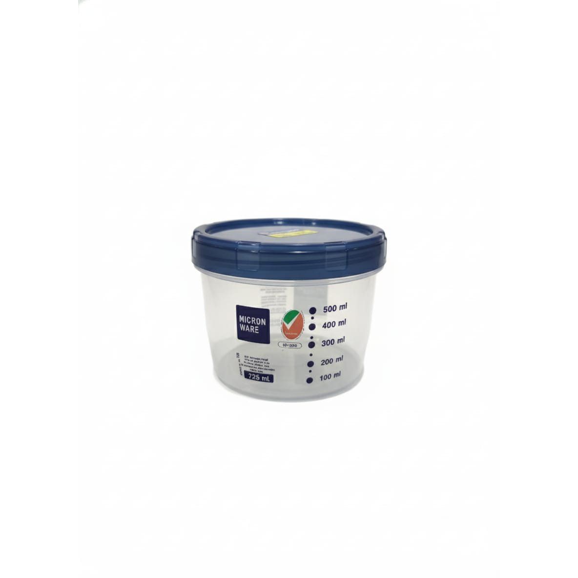 MICRON 725ml Plastic Canister – Large Transparent Food Container with Gray Lid for Kitchen Storage - Al Kabayel Discount CentreMICRON 725ml Plastic Canister – Large Transparent Food Container with Gray Lid for Kitchen StorageOrganizers & AccessoriesMICRONAl Kabayel Discount Centre