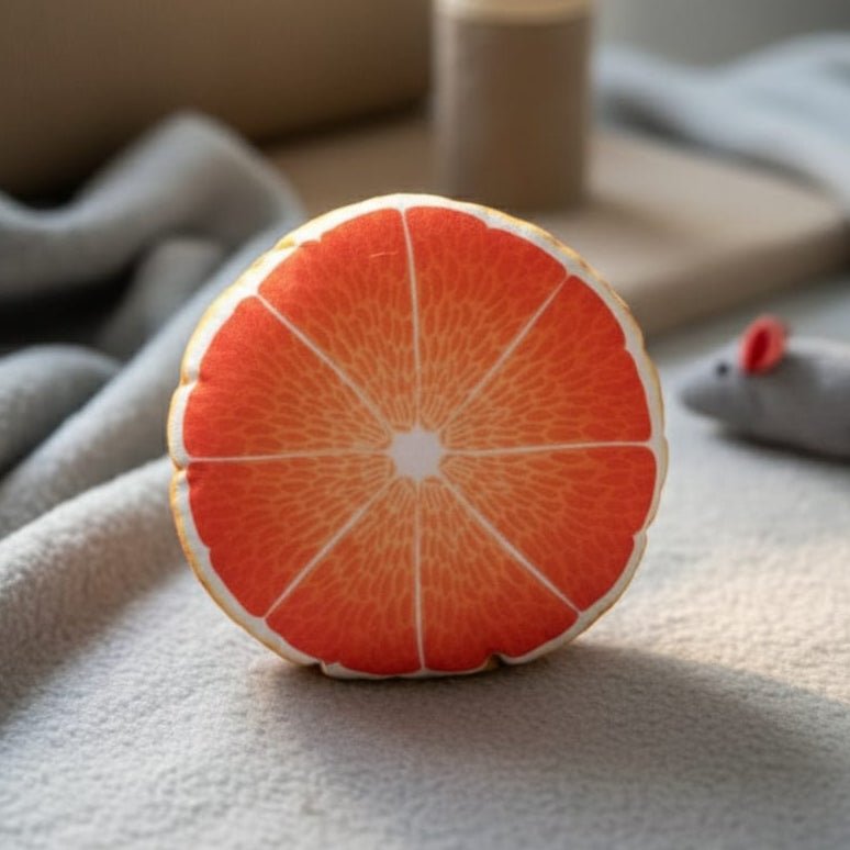 Midepet Funny Cat Toy Grapefruit Design Design - Al Kabayel Discount CentreMidepet Funny Cat Toy Grapefruit Design DesignPet SuppliesMIDEPETAl Kabayel Discount Centre