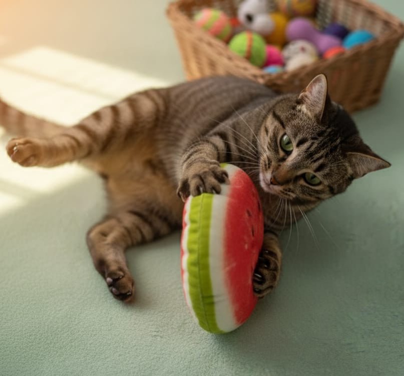 Midepet Funny Cat Toy Watermelon Design - Al Kabayel Discount CentreMidepet Funny Cat Toy Watermelon DesignPet SuppliesMIDEPETAl Kabayel Discount Centre