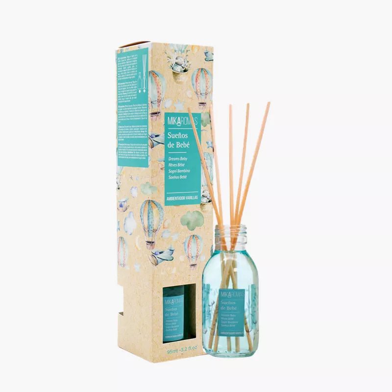 MIKAROMAS Reed Diffuser - Baby Dreams 95ml - Al Kabayel Discount CentreMIKAROMAS Reed Diffuser - Baby Dreams 95mlHome FragrancesMIKAROMASAl Kabayel Discount Centre
