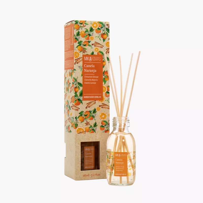 MIKAROMAS Reed Diffuser - Cinnamon Orange 95ml - Al Kabayel Discount CentreMIKAROMAS Reed Diffuser - Cinnamon Orange 95mlHome FragrancesMIKAROMASAl Kabayel Discount Centre