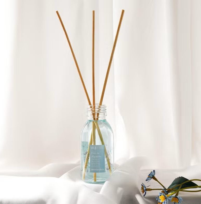MIKAROMAS Reed Diffuser - Cotton Flower 95ml - Al Kabayel Discount CentreMIKAROMAS Reed Diffuser - Cotton Flower 95mlHome FragrancesMIKAROMASAl Kabayel Discount Centre