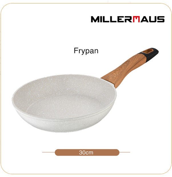 MILLERHAUS Forged Aluminum Fry Pan Marble Non - Stick Coating, 30cm x 5.5cm, MH - 4508 - Al Kabayel Discount CentreMILLERHAUS Forged Aluminum Fry Pan Marble Non - Stick Coating, 30cm x 5.5cm, MH - 4508Frying Pans & SkilletsMILLERHAUSAl Kabayel Discount Centre