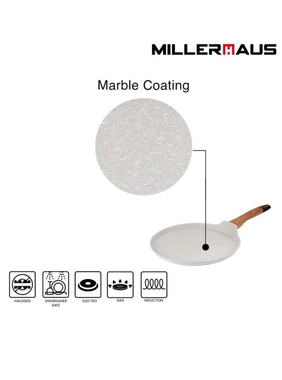 MILLERHAUS Forged Aluminum Pancake Pan Marble Non - Stick Coating, 28cm, MH - 4506 - Al Kabayel Discount CentreMILLERHAUS Forged Aluminum Pancake Pan Marble Non - Stick Coating, 28cm, MH - 4506Frying Pans & SkilletsMILLERHAUSAl Kabayel Discount Centre